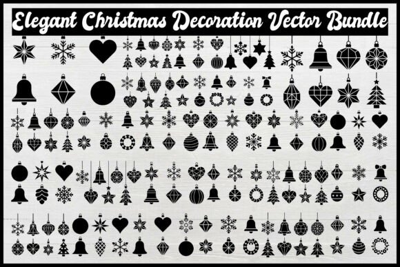 Elegant Christmas Decoration Vector: Strategic Design for Holiday Impact