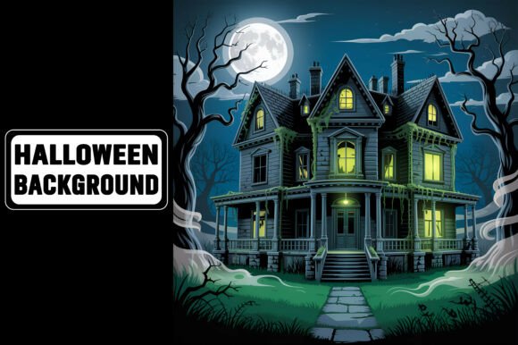 Halloween Background Digital Paper for Creative Projects