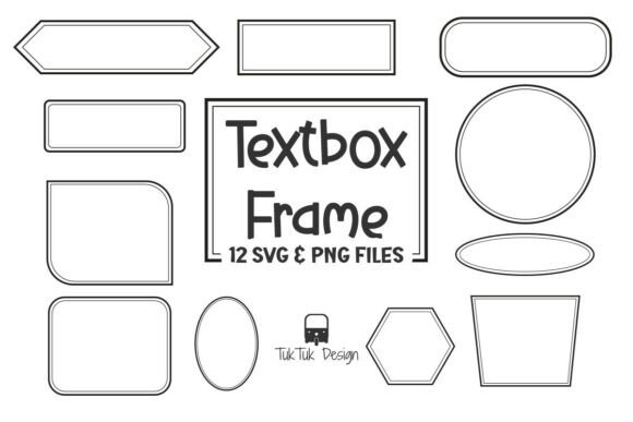 How Text Box Frame and Flowchart SVG PNG Art Can Enhance Your Creative Projects