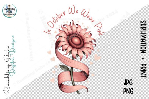 In October Pink Sunflower Awareness Month: Spreading Hope and Creativity