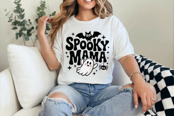 Spooky Mama – Halloween SVG Sublimation: A Must-Have Design for Mom-Centric Halloween Projects