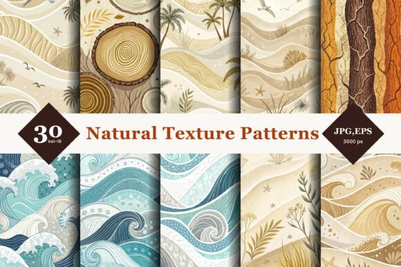 Strategic Value of Natural Texture Seamless Patterns 10 for Creative Professionals