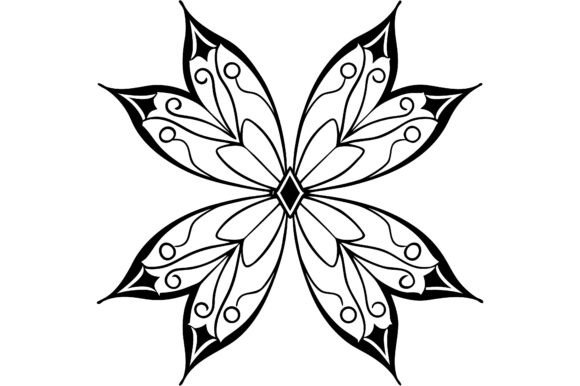The Beauty and Utility of Abstract Butterfly Circle Wings Mandala in Modern Design